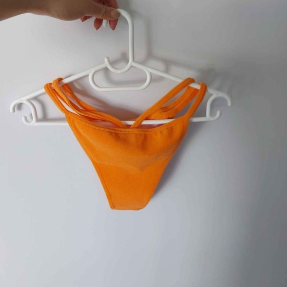 NEW ASOS Collusion Orange Bikini Bottoms (With Seal) - Picture 1 of 3
